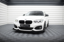 BMW 1 F20 M-Pack Facelift 2015-2019 / M140I 2017-2019 Frontläpp / Frontsplitter V.3 + Splitters Maxton Design